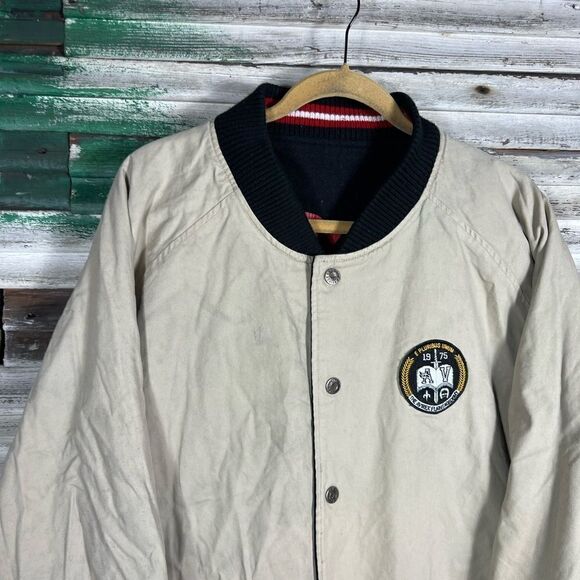 Vintage Avirex Wool Reversible Bomber Jacket - Picture 15 of 16